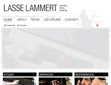 Tablet Screenshot of lasselammert.com